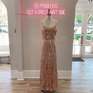 Donna Morgan’s Sequin Dress Courtney Size 12